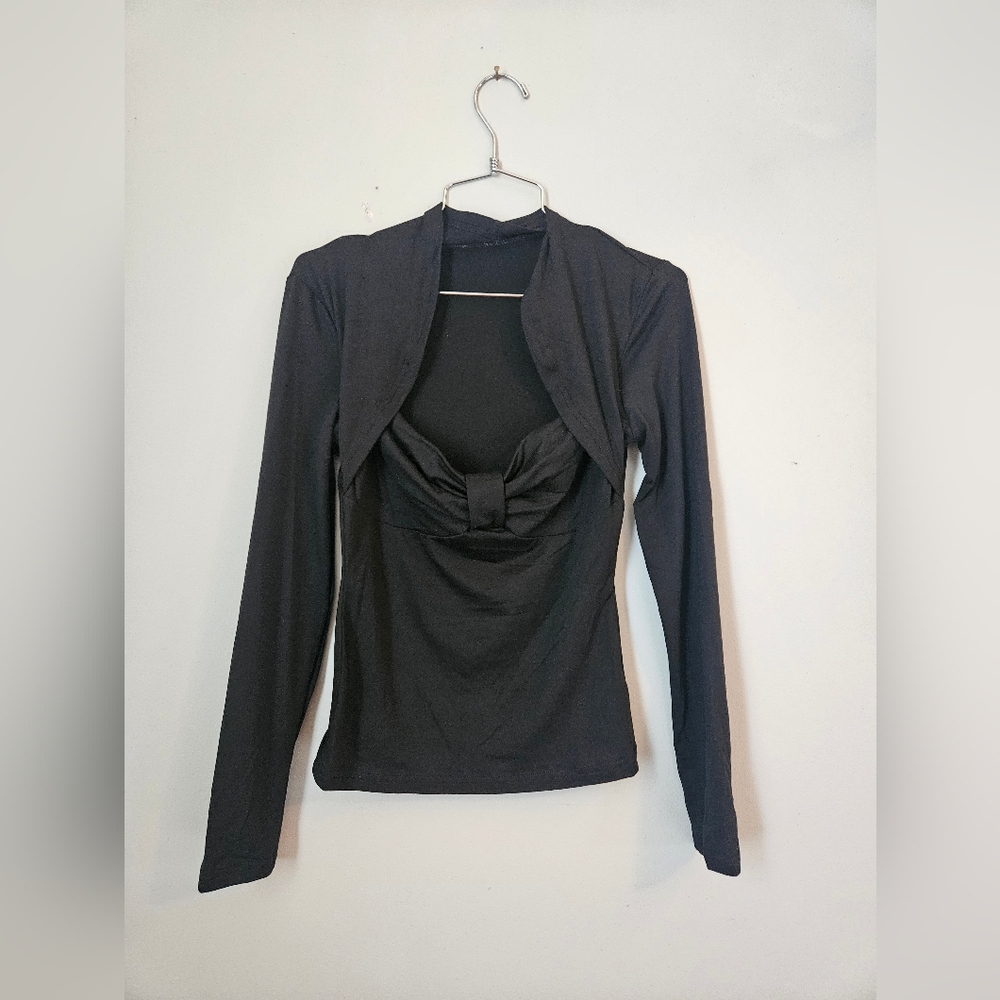 Elegant Black Women's Top